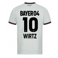 Bayer Leverkusen Florian Wirtz #10 Vieraspaita 2023-24 Lyhythihainen